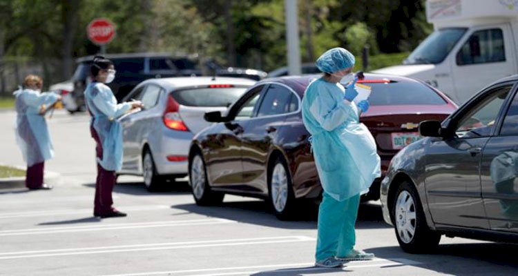 Walmart opened drive-thru coronavirus testing sites