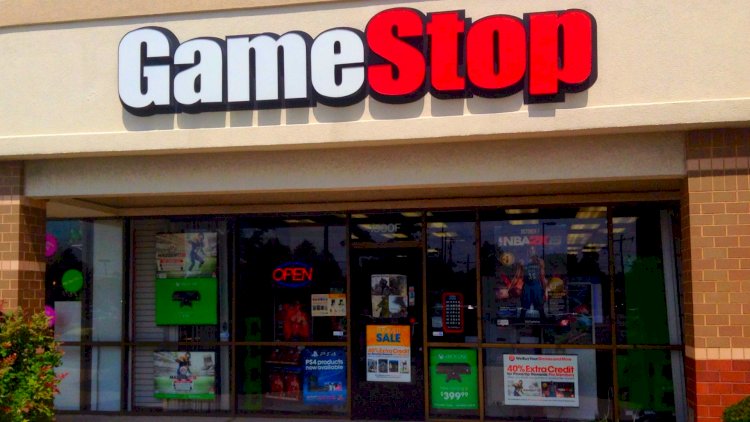 Shares of GameStop jump from less than $20 each at the end of December to almost $350 on Wednesday