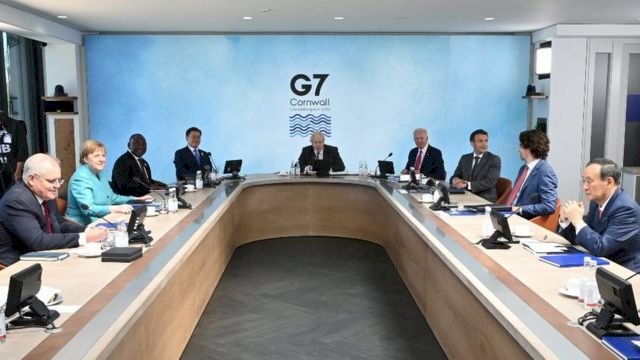 The G7 Summit had the leaders start talking on providing aid to poorer nations and pledge to donate vaccine to end pandemic