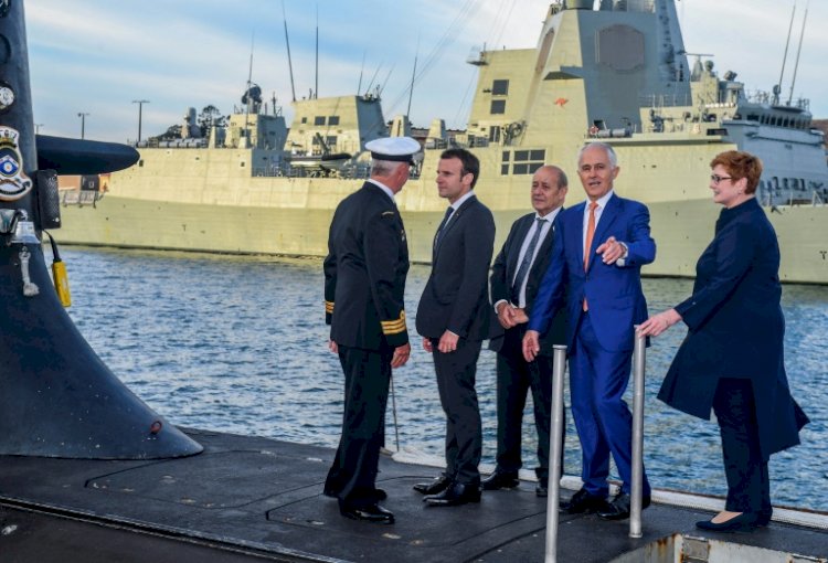 Australian PM started word war on France after the cancelled submarine deal